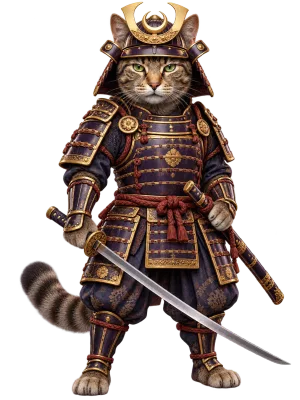 Gato Samurái